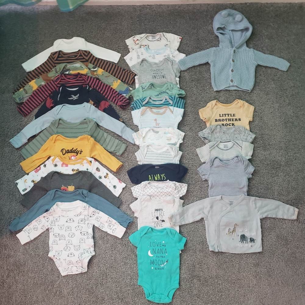 Newborn onsies